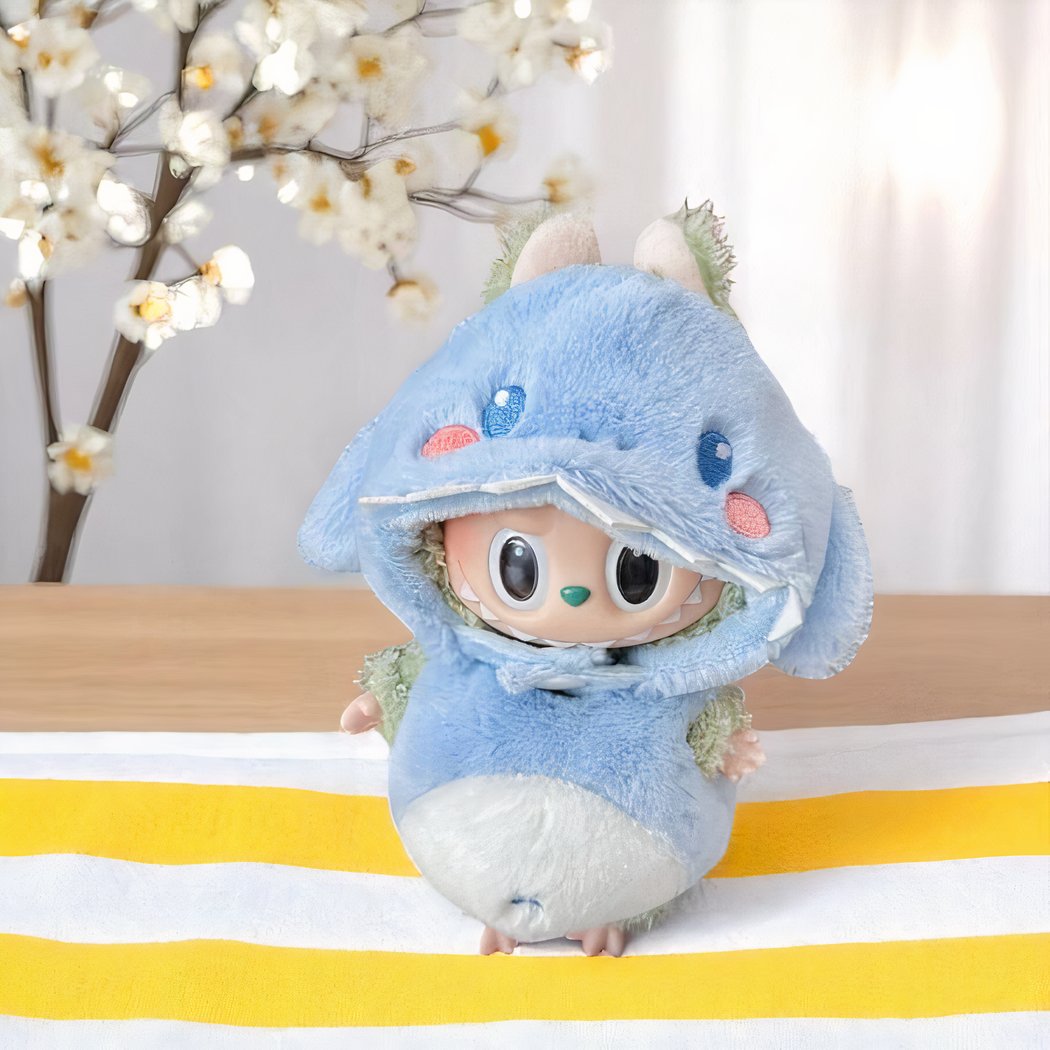 O³ Vêtements De Poupée Labubu 17 Cm - Tenues Et Accessoires De Mode - Bleu, Sans Poupée