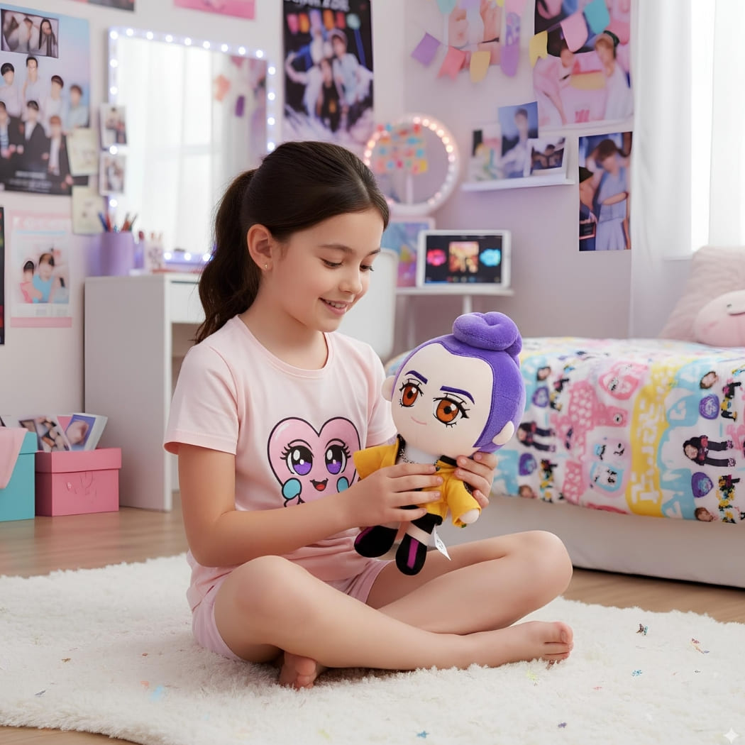 Poupée Rumi Peluche K-pop Demon Hunters Rumi • Ma Peluche