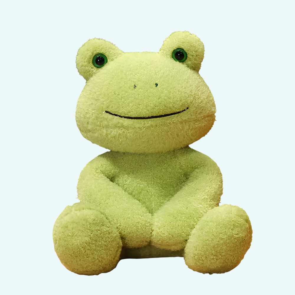 Apricot Lamb Grenouille en velours doux pour enfant (vid-koala, 30 cm